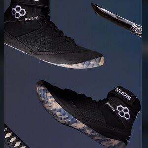 Size 3 youth Rudis Samari Speed Great Wave shoes